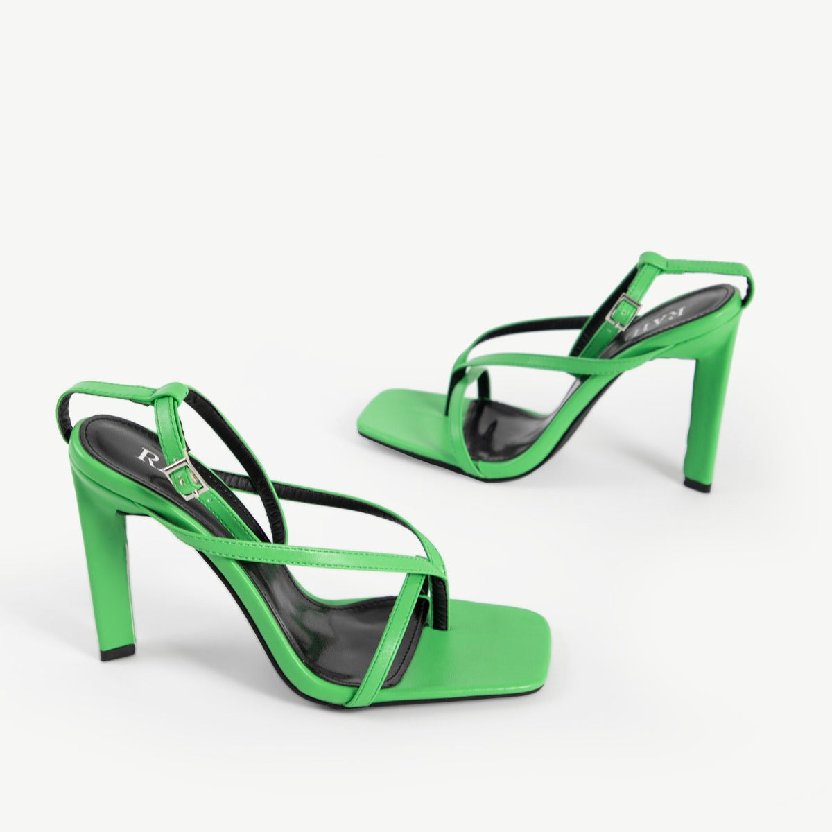 RAID Sabelle Strappy Heel in Green