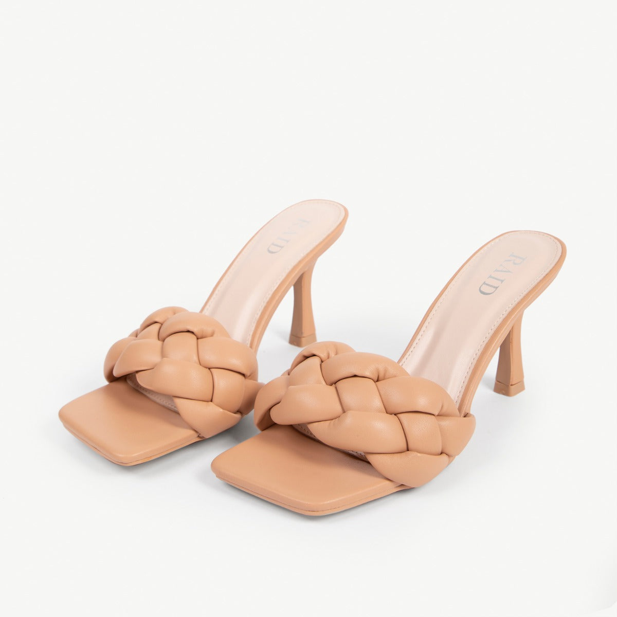 RAID Sandra Padded Mule in Beige