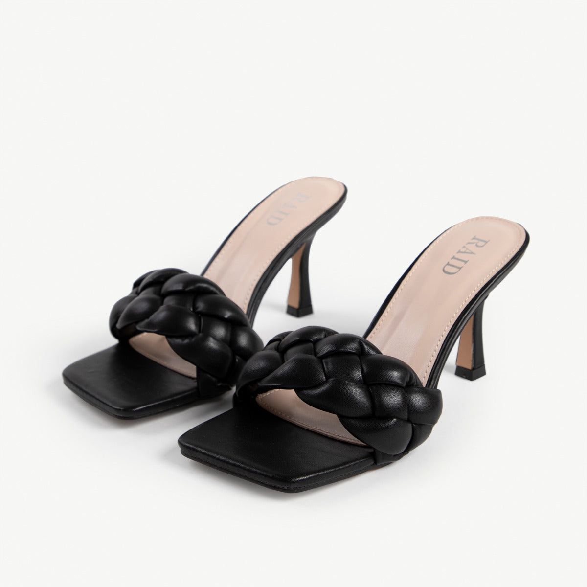 RAID Sandra Padded Mule in Black