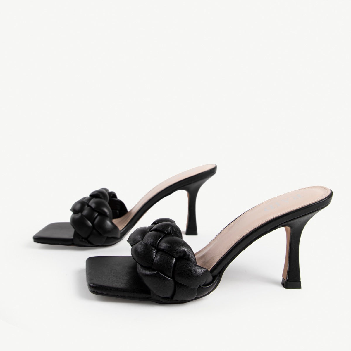 RAID Sandra Padded Mule in Black