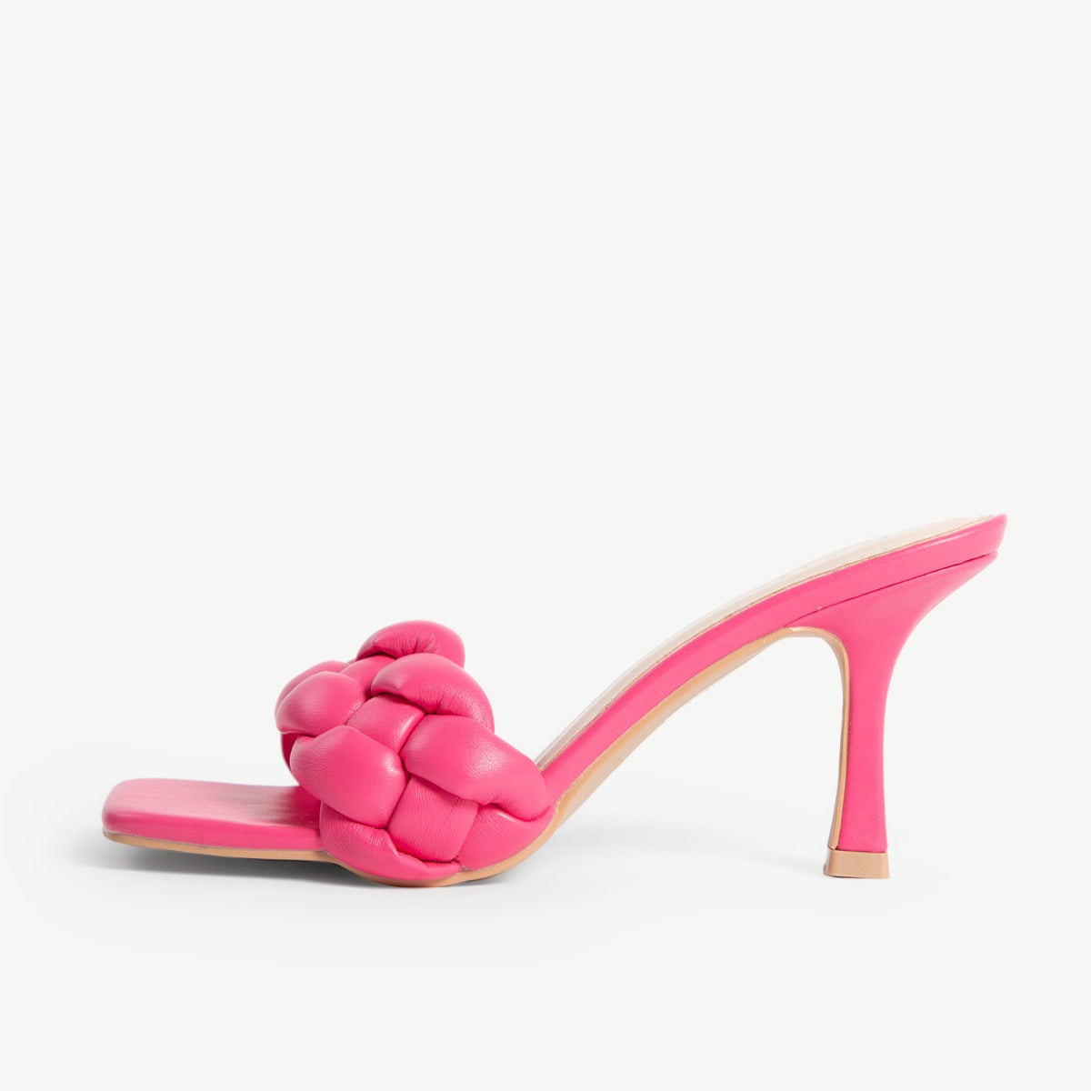 RAID Sandra Padded Mule in Fuchsia