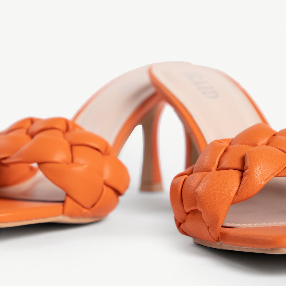 RAID Sandra Padded Mule in Orange