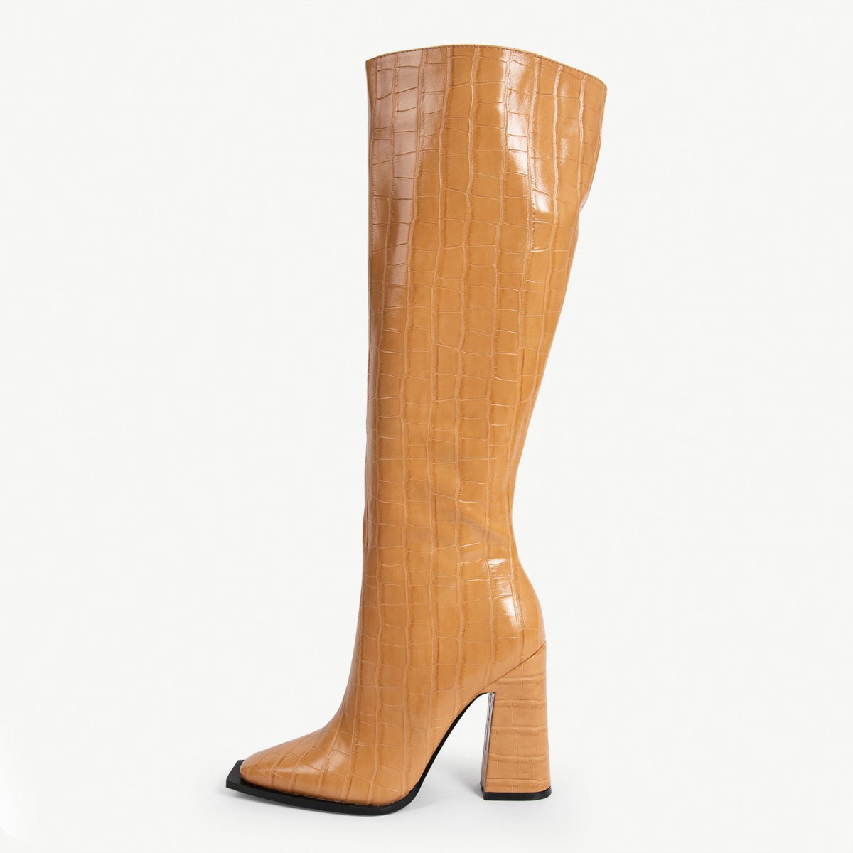 RAID Sphere Long Boot in Camel Croc