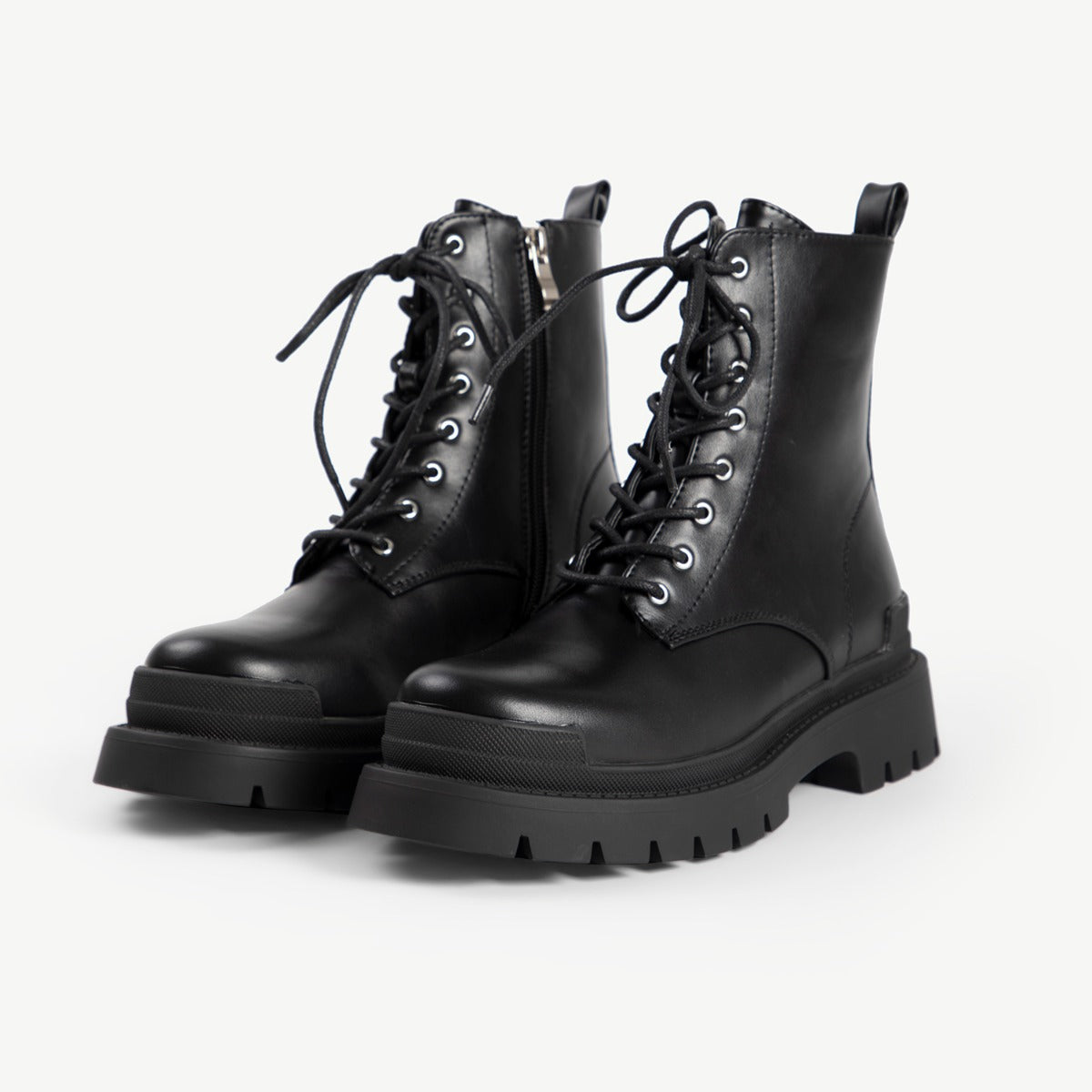 RAID Stifle Chunky Ankle Boot in Black