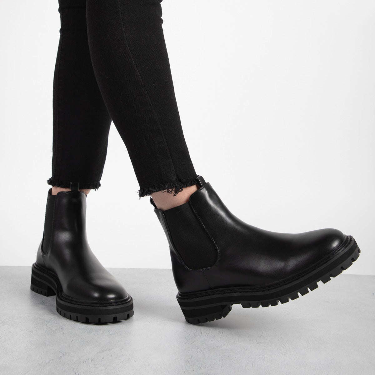 RAID Strategy Ankle Boot in Black