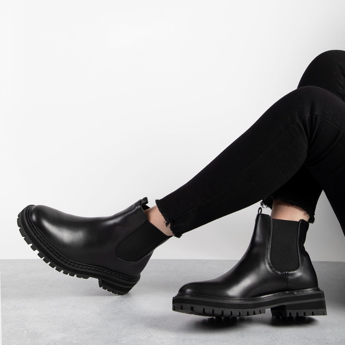 RAID Strategy Ankle Boot in Black