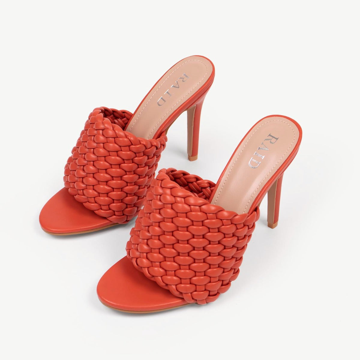 RAID Tanya Heeled Mule in Orange