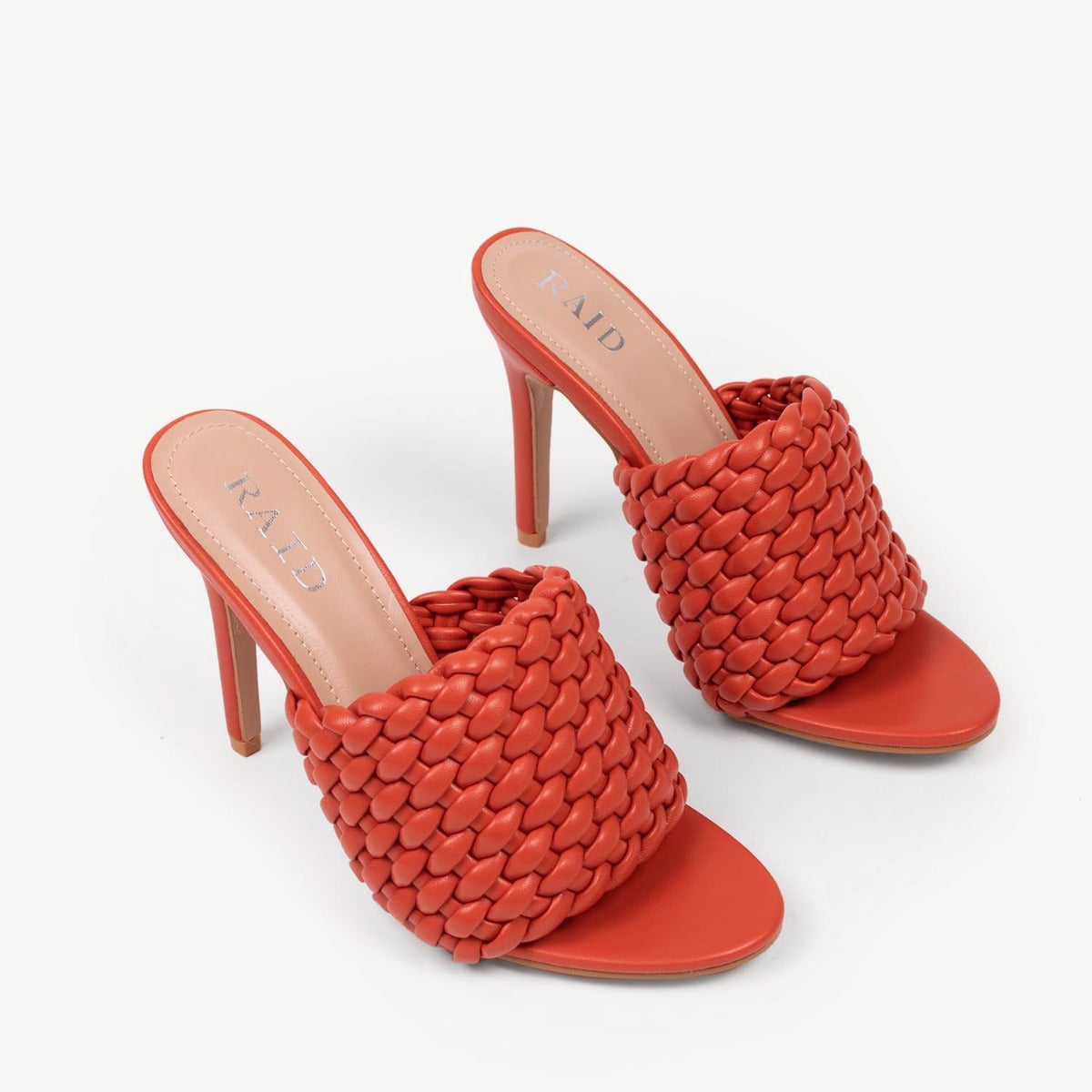 RAID Tanya Heeled Mule in Orange