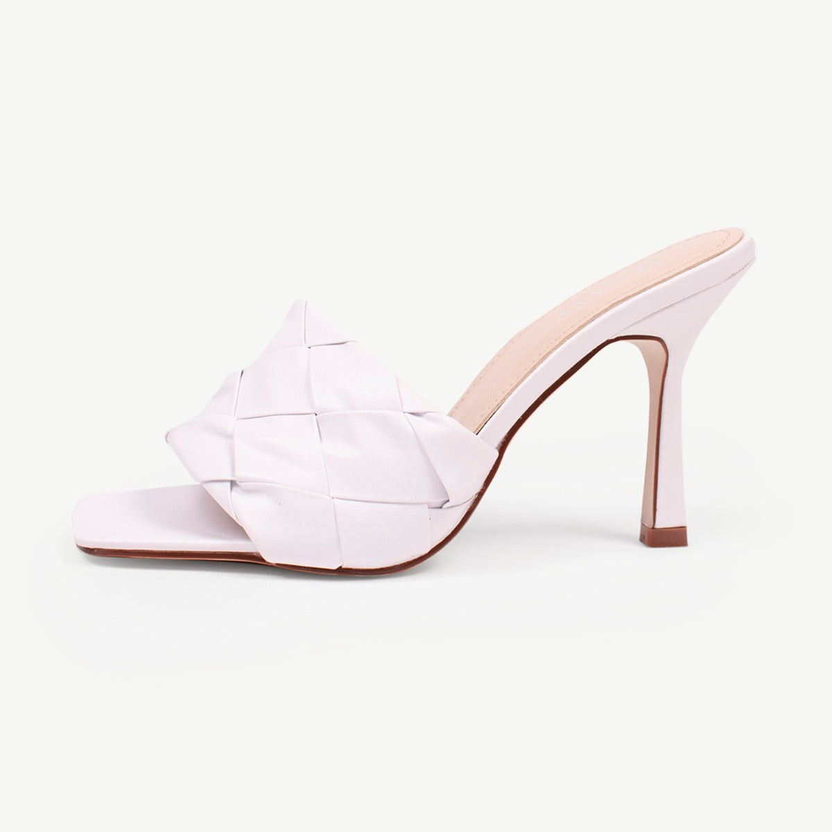 RAID Tiara Heeled Mule in White