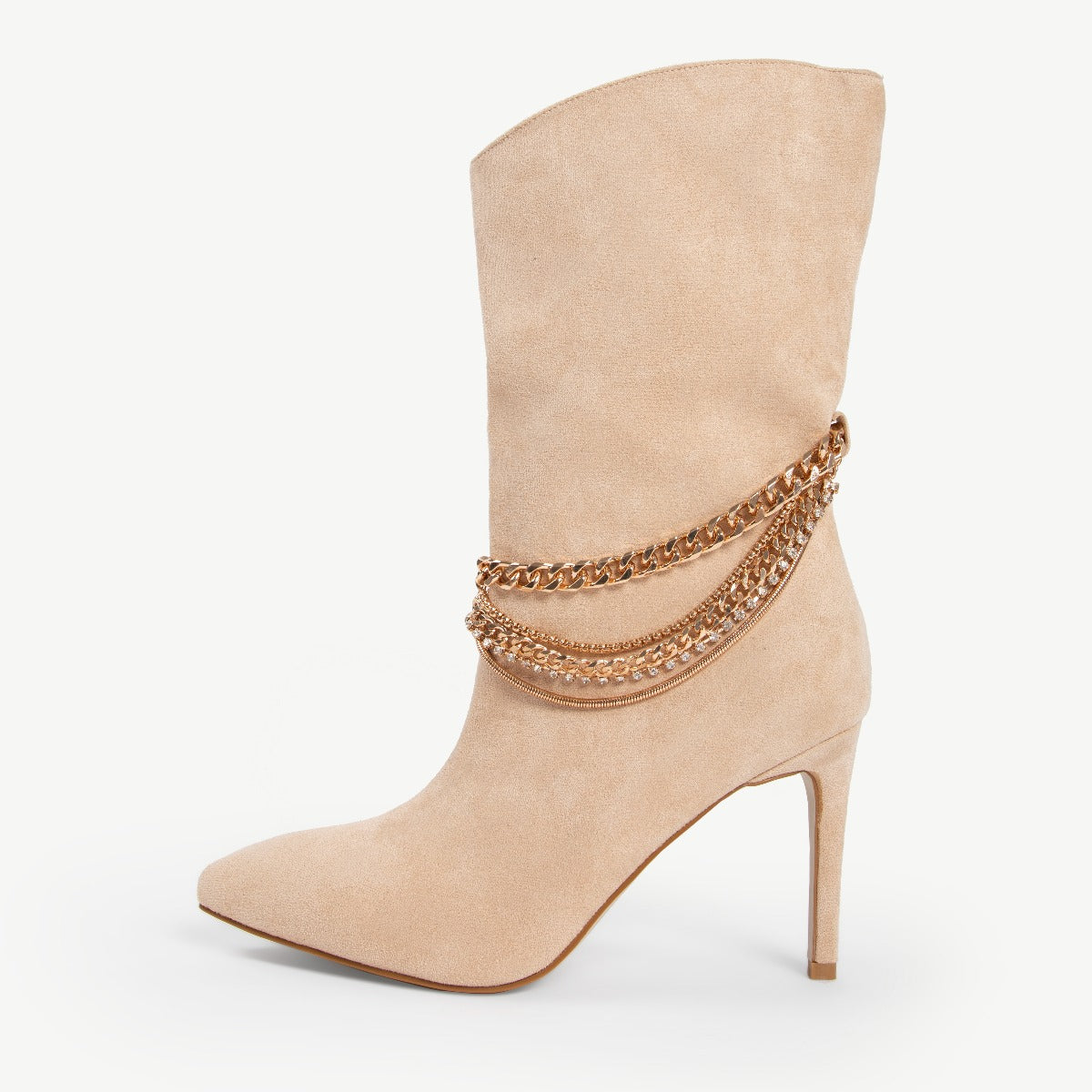 RAID Trixabel Chained Boot in Nude