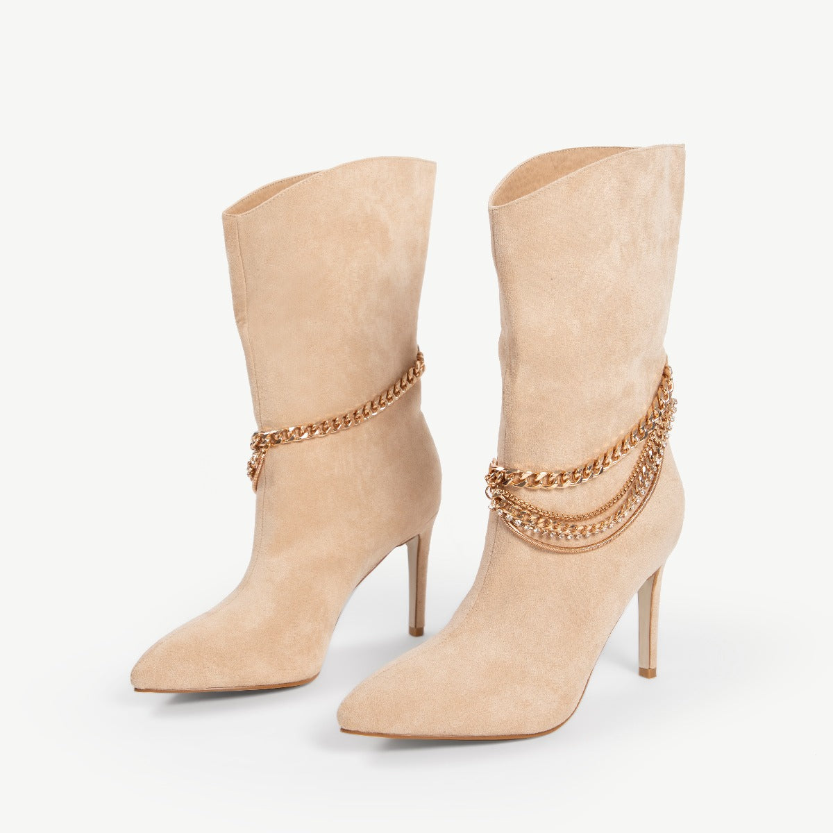 RAID Trixabel Chained Boot in Nude