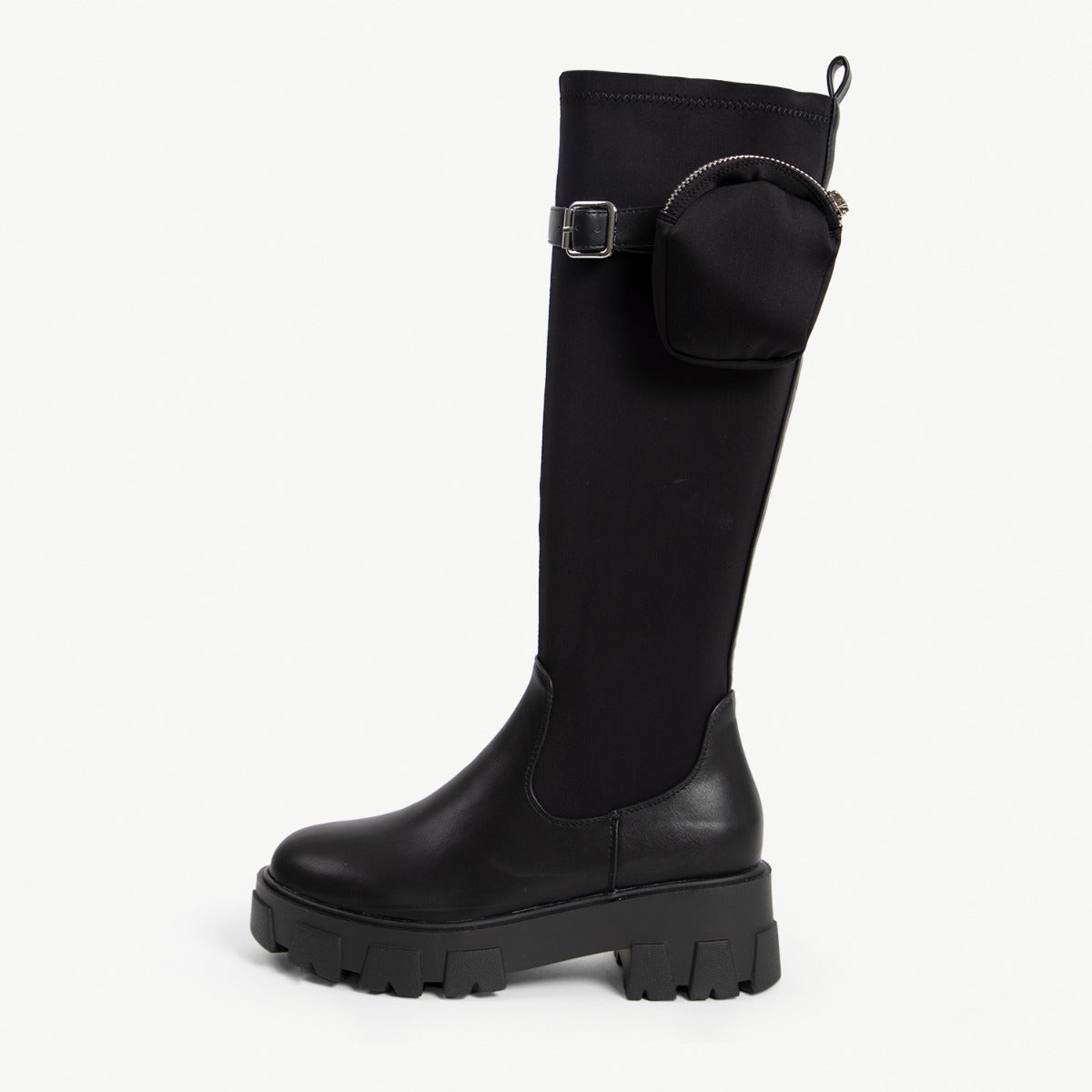 RAID Zyon Chunky Long Boot in Black