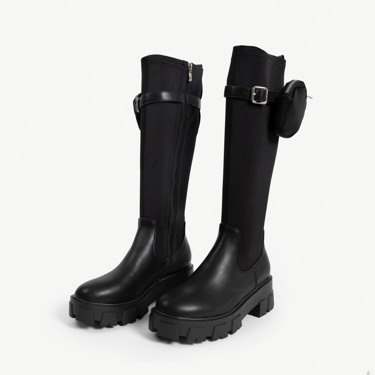 RAID Zyon Chunky Long Boot in Black